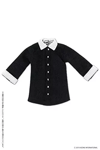 1/12 Long Shirt Black X White