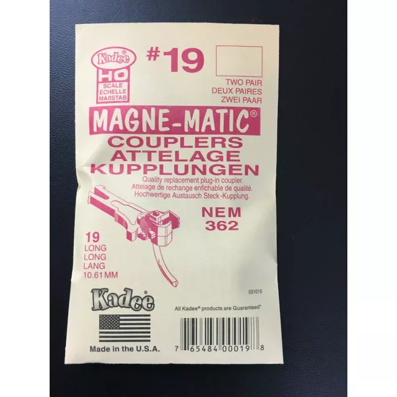 # 19 KD NEM Coupler Long Underset (HO)