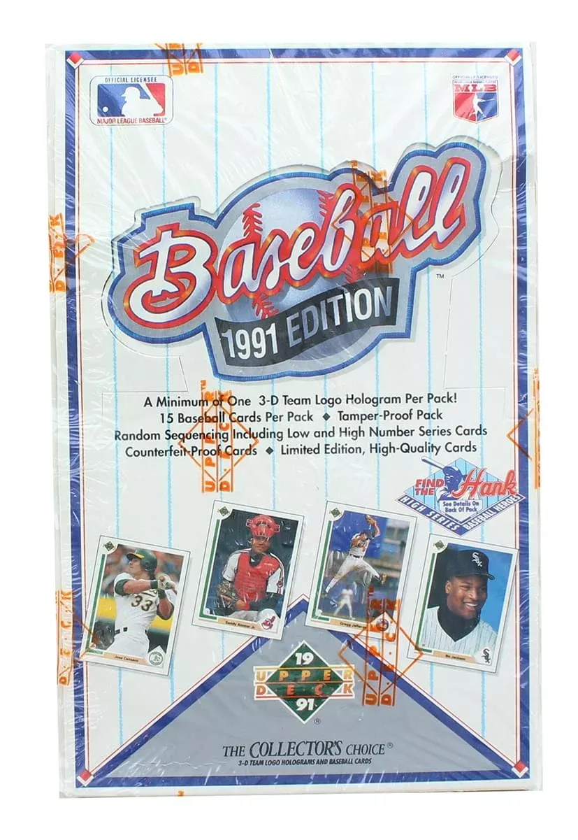 1991 Upper Deck Baseball High Series Find Hank Box