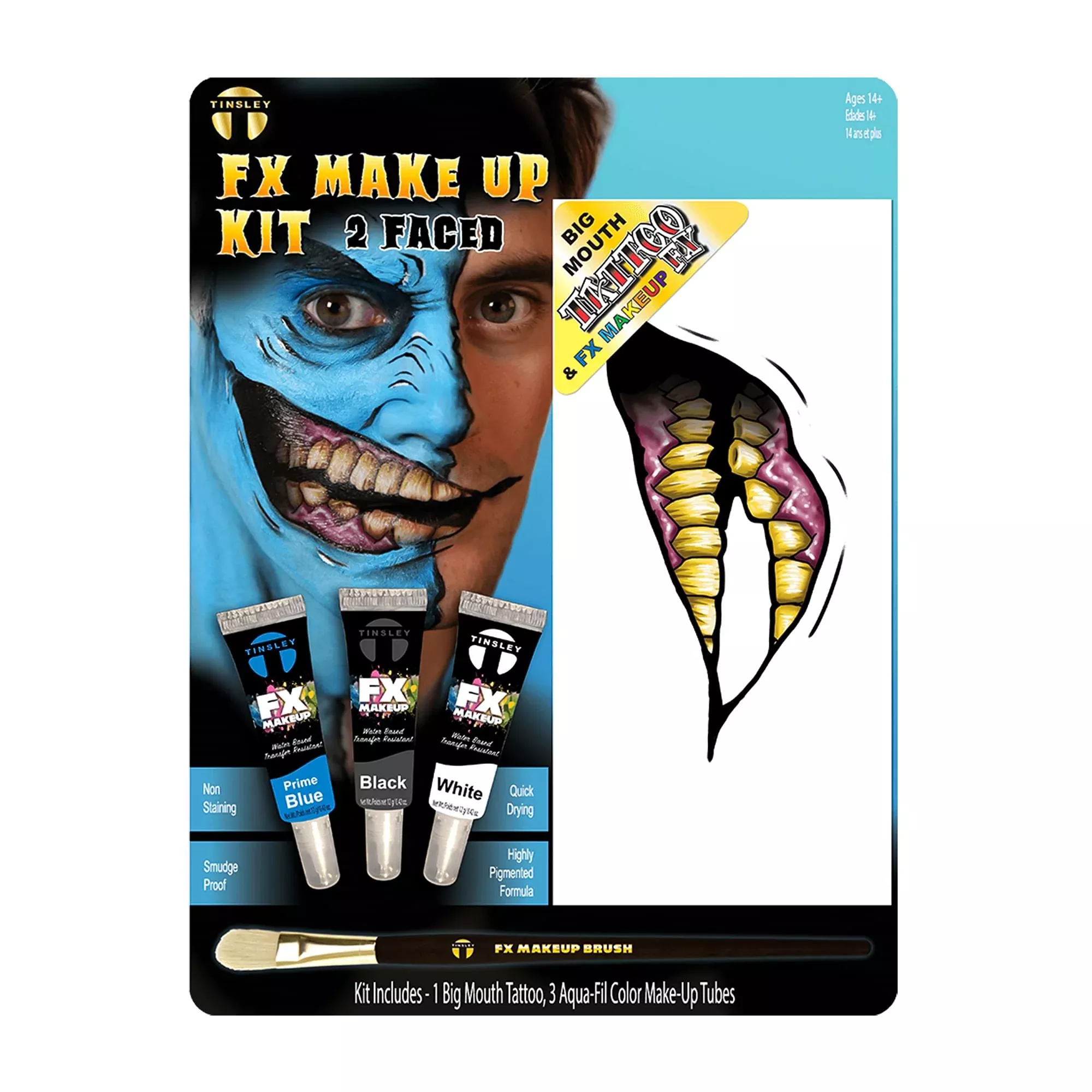 2 Faced Fx Makeup Kit Costume Accessory