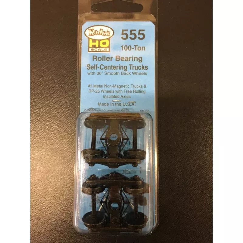 #555 roller bearing ho self-centering truck kadee