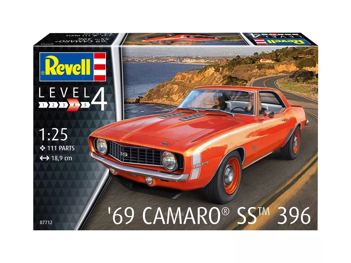 ’69 Camaro SS 396 (1/25Scale) Vehicle Model Kit