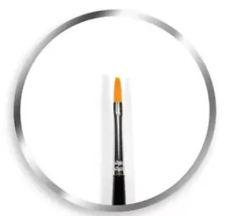 Abteilung 502 8354 Size 4 Synthetic Flat Brush