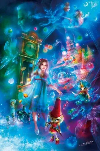APPLEONE Jigsaw Puzzle 300-289 Fantasy Art The Nutcracker 300 Pieces