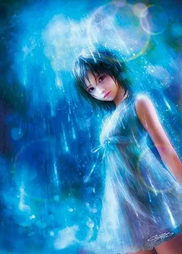 APPLEONE Jigsaw Puzzle 500-228 Fantasy Art Rain Drops 500 Pieces