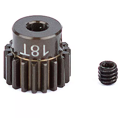 Associated FT Aluminum Pinion Gear, 18T 48P, 1/8 shaft