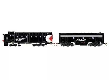 Athearn 93825 HO Scale Rotary Snowplow with F7B Diesel Canadian Pacific CP 403167/403167B