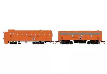 Athearn 93827 HO Scale Rotary Snowplow with F7B Diesel Northern Pacific NP 42/42-B