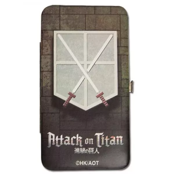 Attack On Titan 104th Trainees Squad Cadet Corps Hinge Wallet