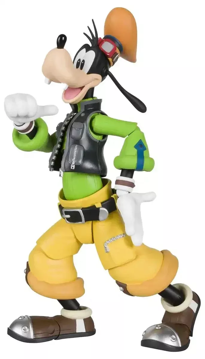 BANDAI 225508 S.H. Figuarts Goofy Figure Kingdom Hearts Ii