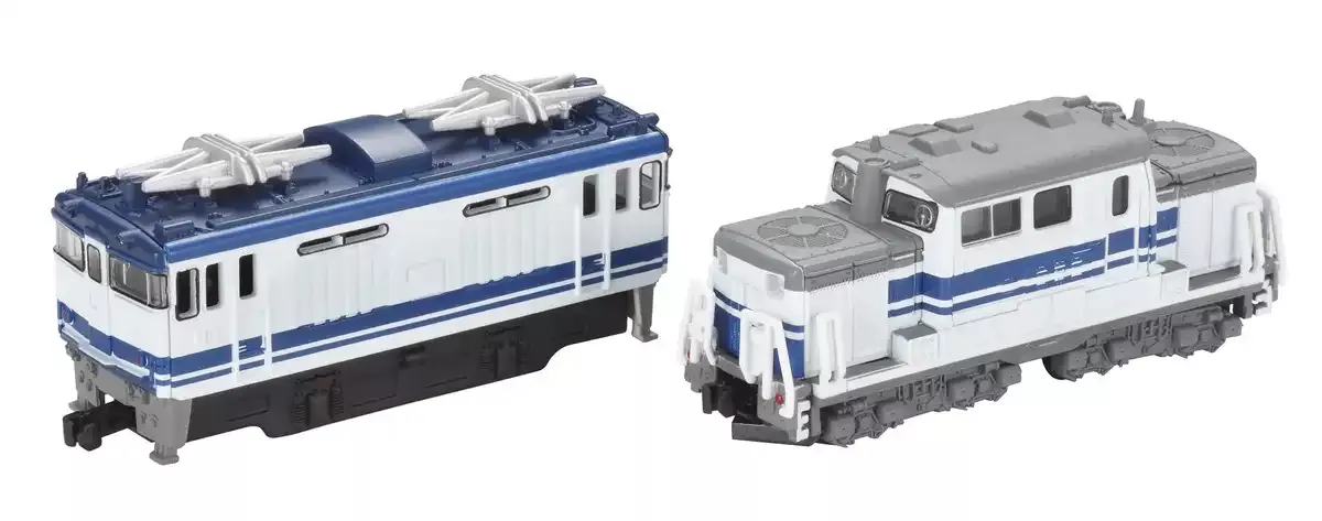 BANDAI B-Train Shorty Locomotive Type Dd51 & Type Ef64 N Scale