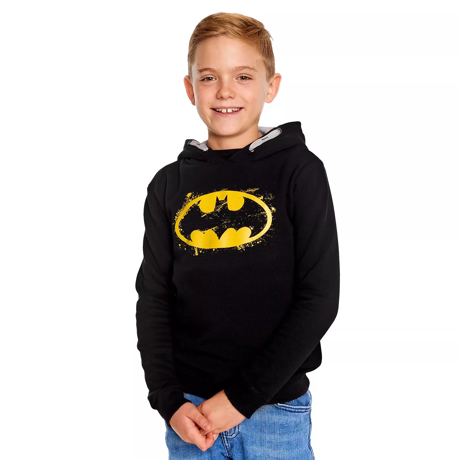Batman - Logo Kids Hoodie Black