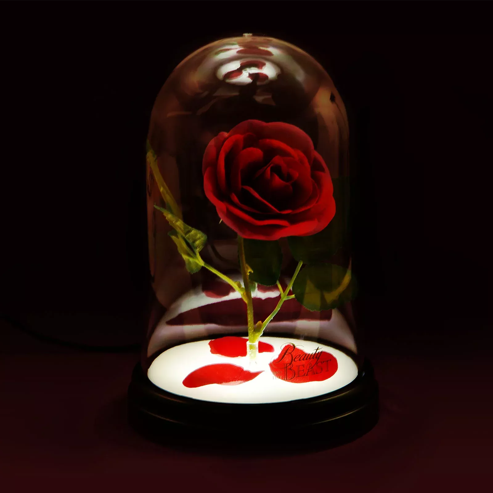 Beauty and the Beast - Enchanted Rose Table Lamp