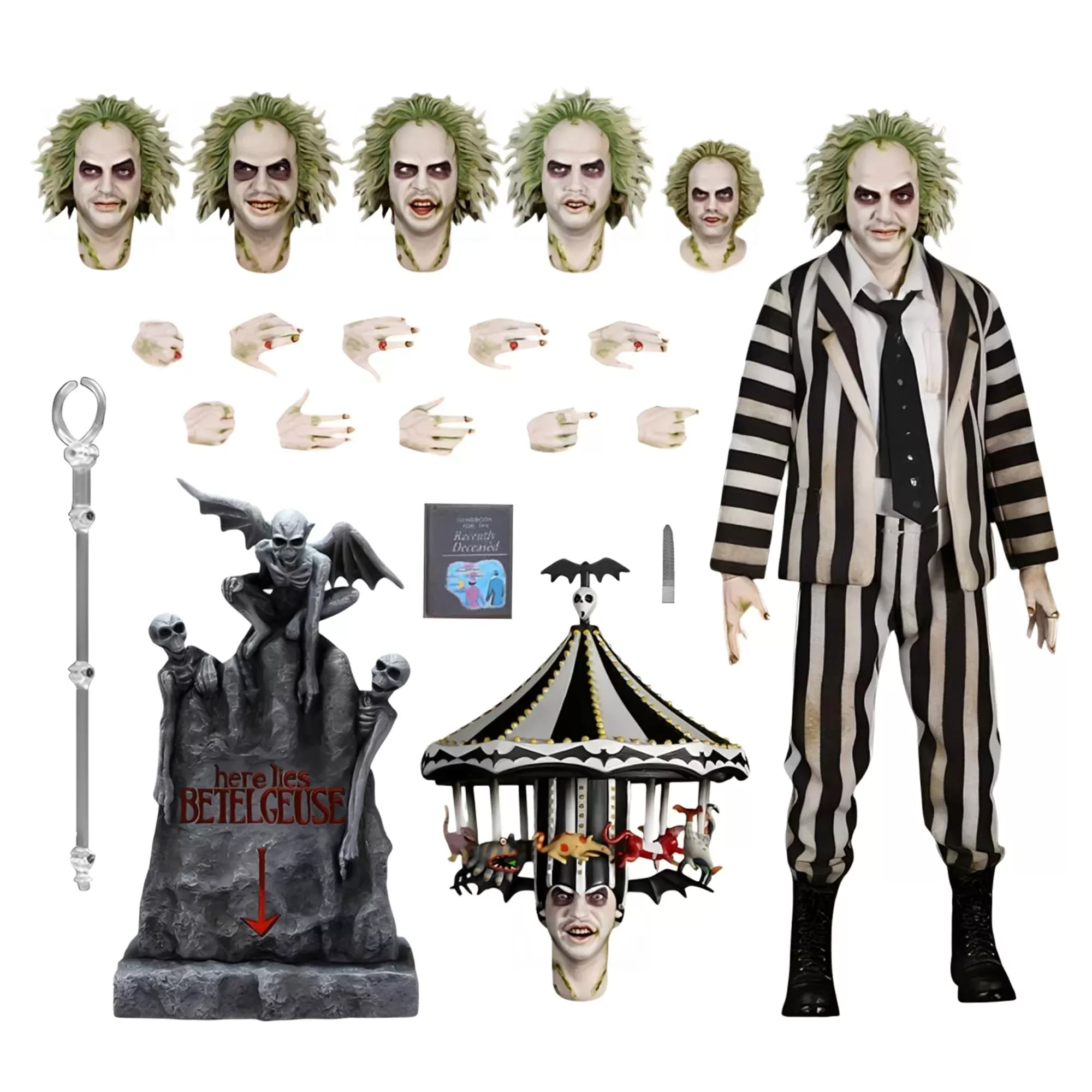 Beetlejuice One:12 Collective Action Figure | Deluxe Edition