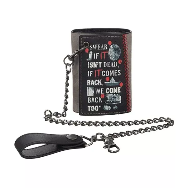 Bioworld IT Chapter Two Pennywise Trifold Chain Wallet