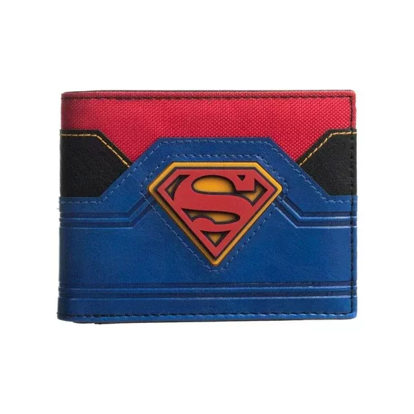 Bioworld Superman Rubber Logo Bifold Wallet