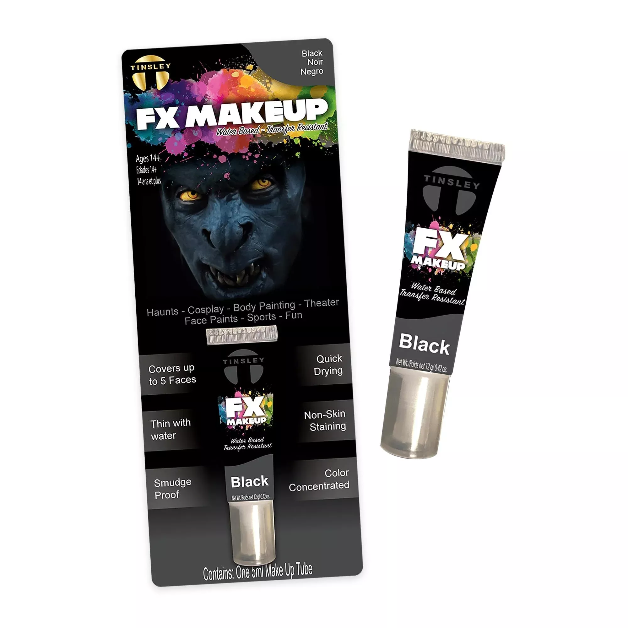 Black Fx Makeup Costume Accessory