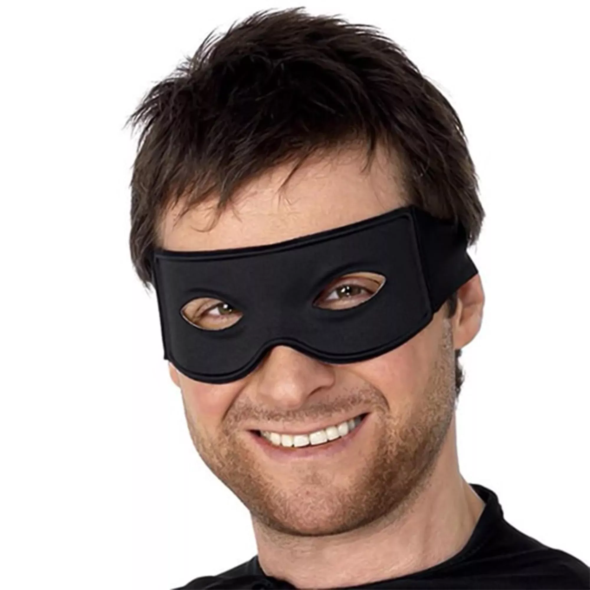 Black Zorro Mask (half) Costume Accessory