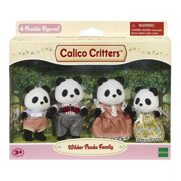 Calico Critters Wilder Panda Family Set