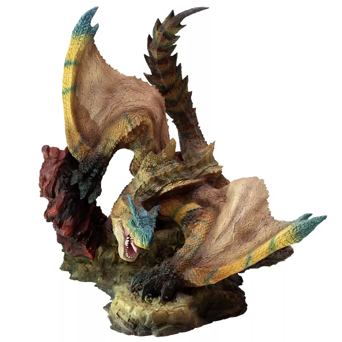 Capcom Monster Hunter Cfb Capcom Figure Builder Creators Model Todoryu Tigalex Reprint Approx. H200 X W220 X D190Mm Made Of Pvc