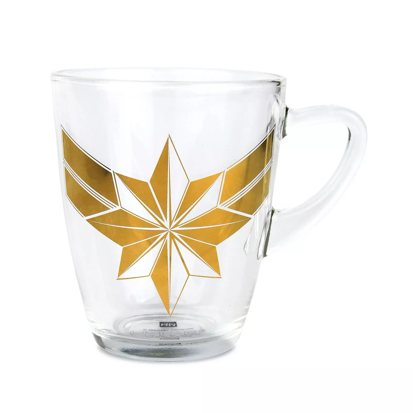 Captain Marvel - Logo Glass Mug