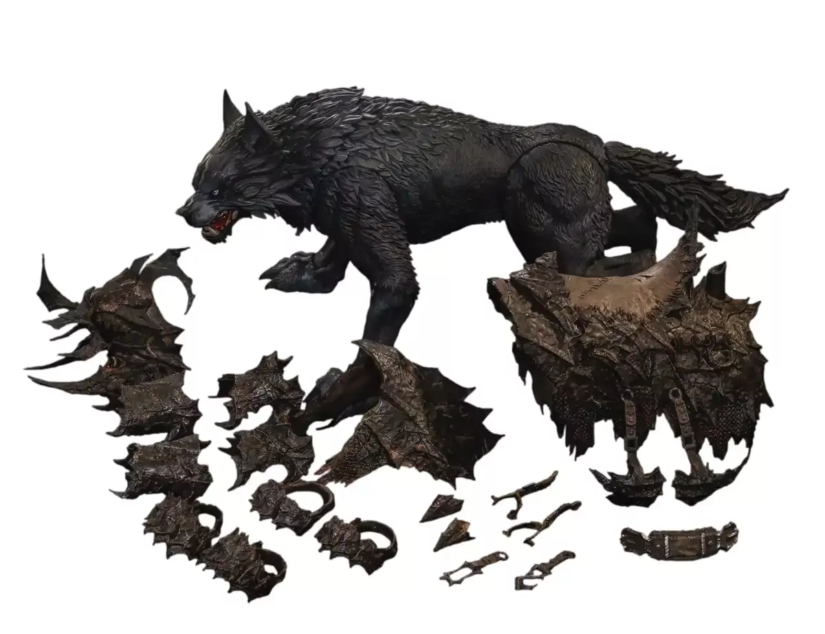 D20 Studio Battle Wolf Tetsujin Standard Edition (Black) - Completed Figure From Japan
