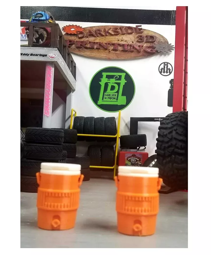 Darkside 3D Printing 1/10 Water Cooler
