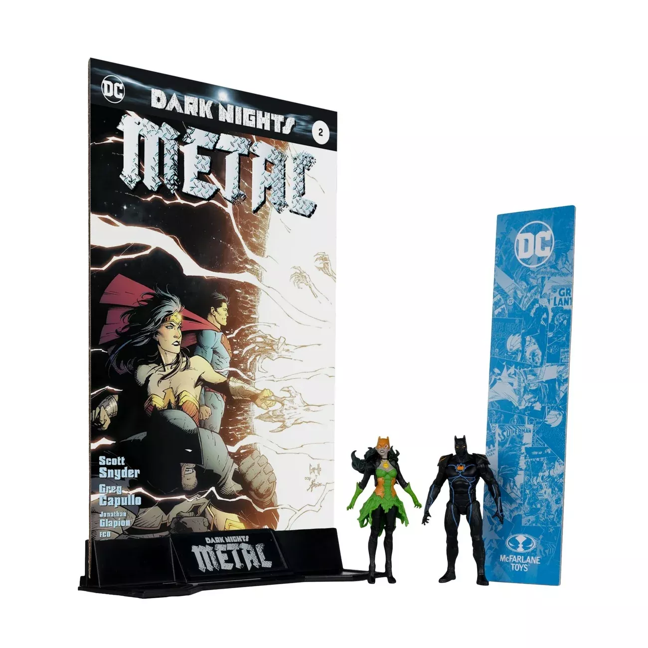 DC Direct Page Punchers Action Figure 2-Pack Batman of Earth-44 & Batman of Earth-11 (Dark Nights: Metal) 8 cm