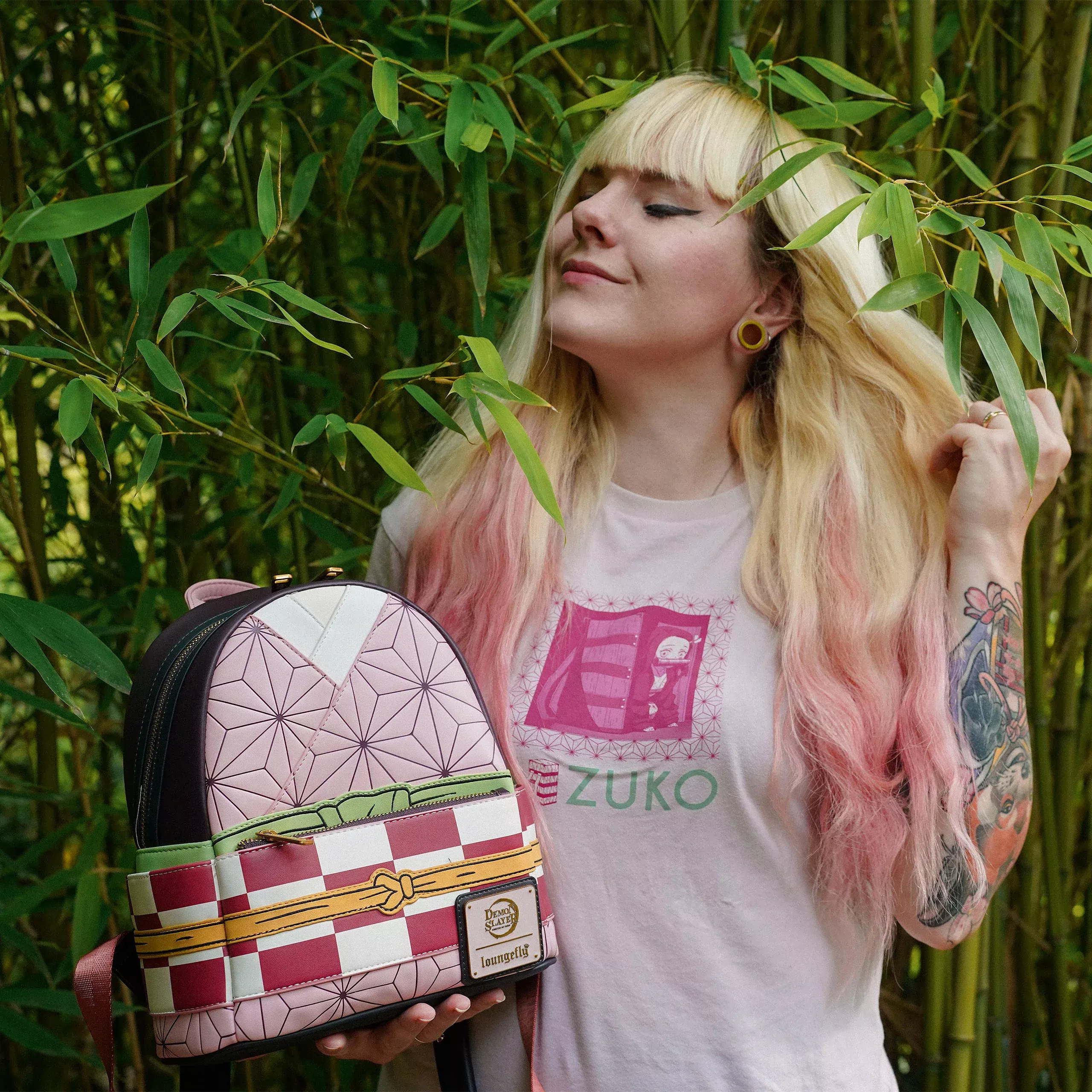 Demon Slayer - Nezuko Kamado Cosplay Mini Backpack