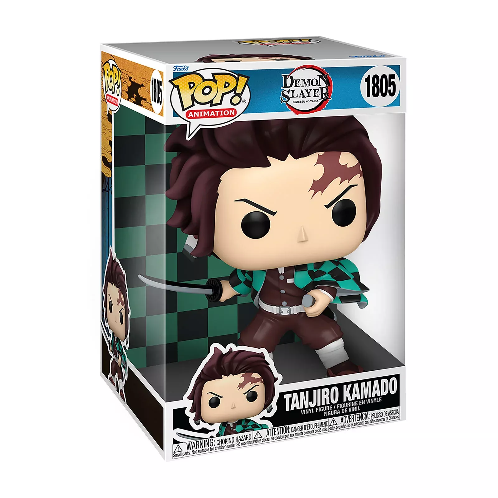 Demon Slayer - Tanjiro Funko Pop Jumbo Figure
