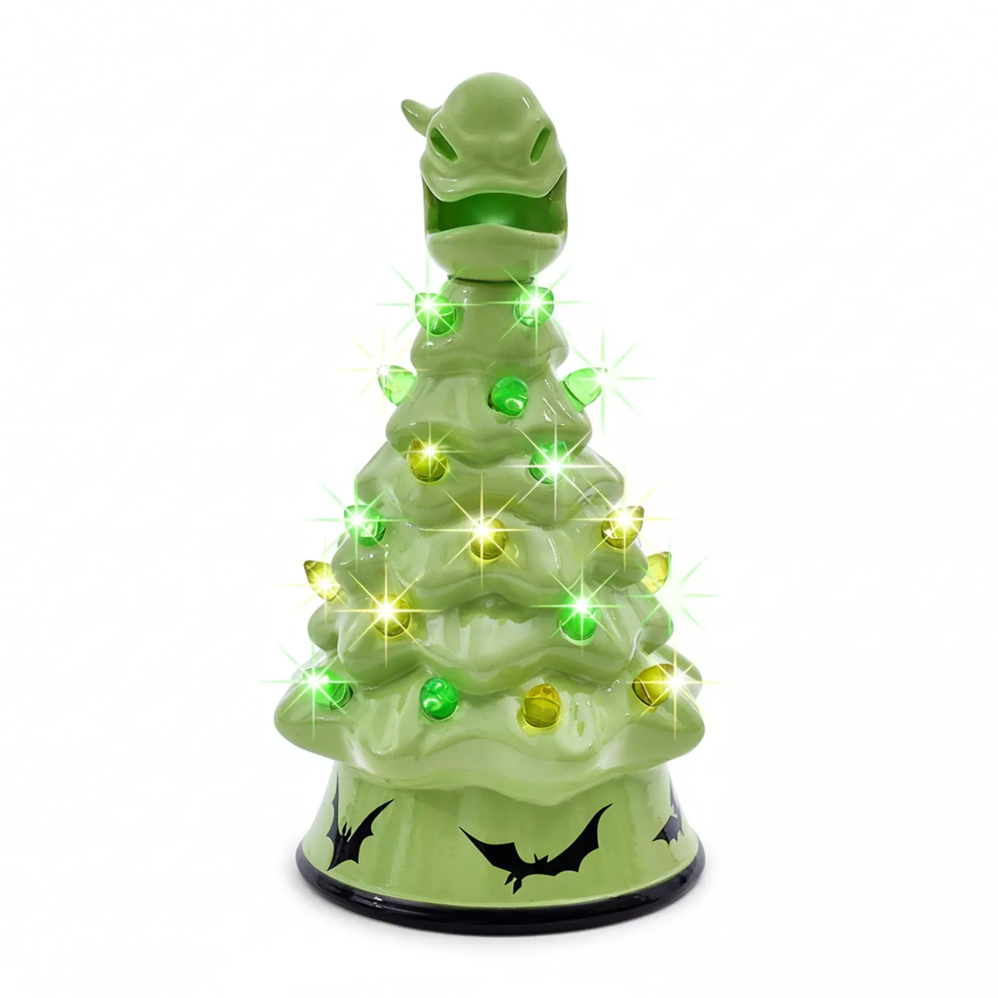 Disney The Nightmare Before Christmas Oogie Light-Up Ceramic Christmas Tree