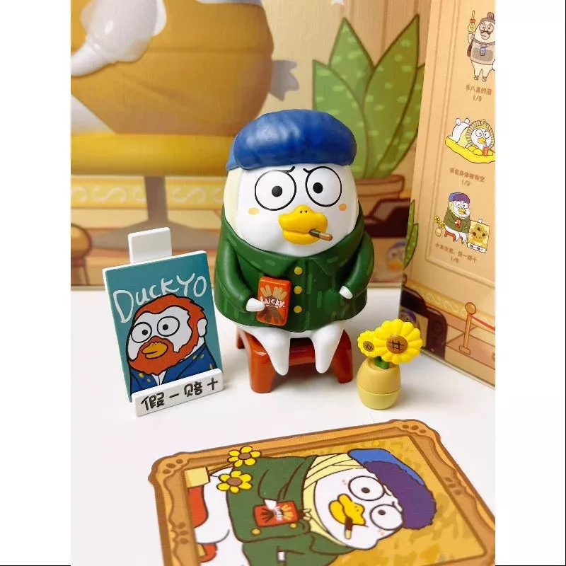 Duckyo Funny Museum Series Sell Flowers