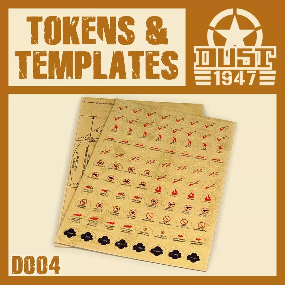 DUST 1947: Tokens (Punchboard)