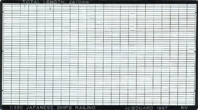 Eduard 99002 1/350 Ship- Japanese Railings