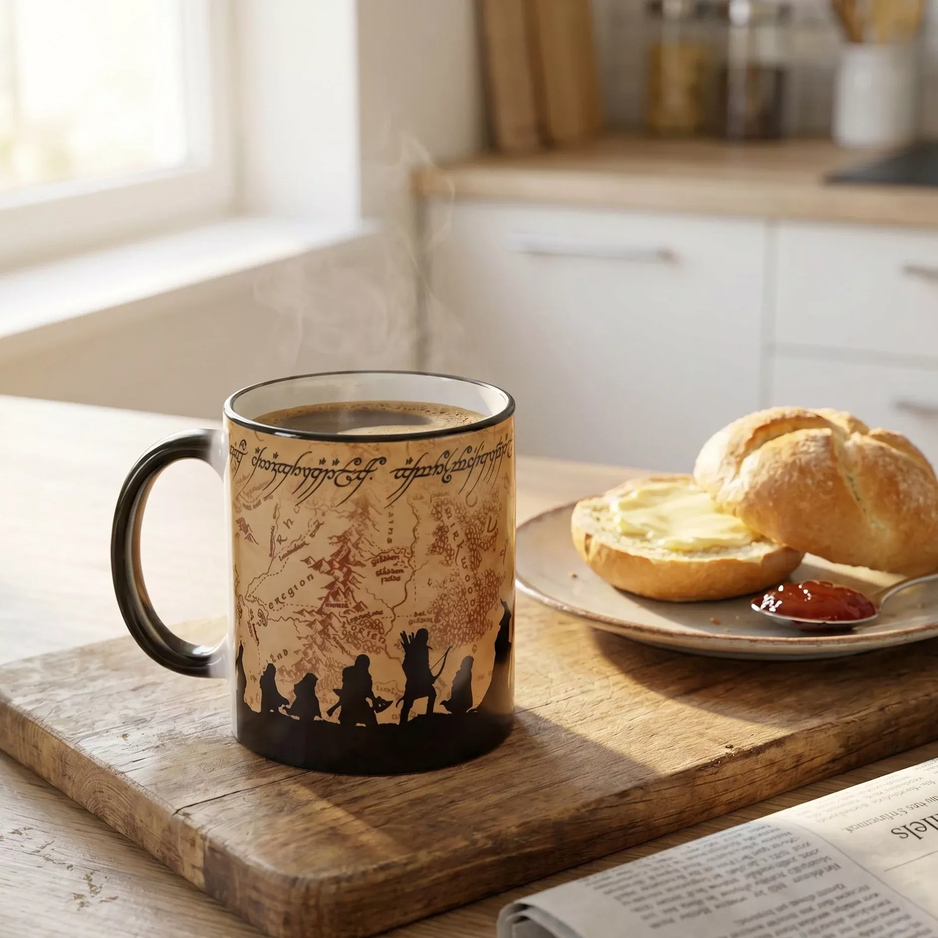 The Fellowship in Middle-earth Mug - The Lord of the Rings