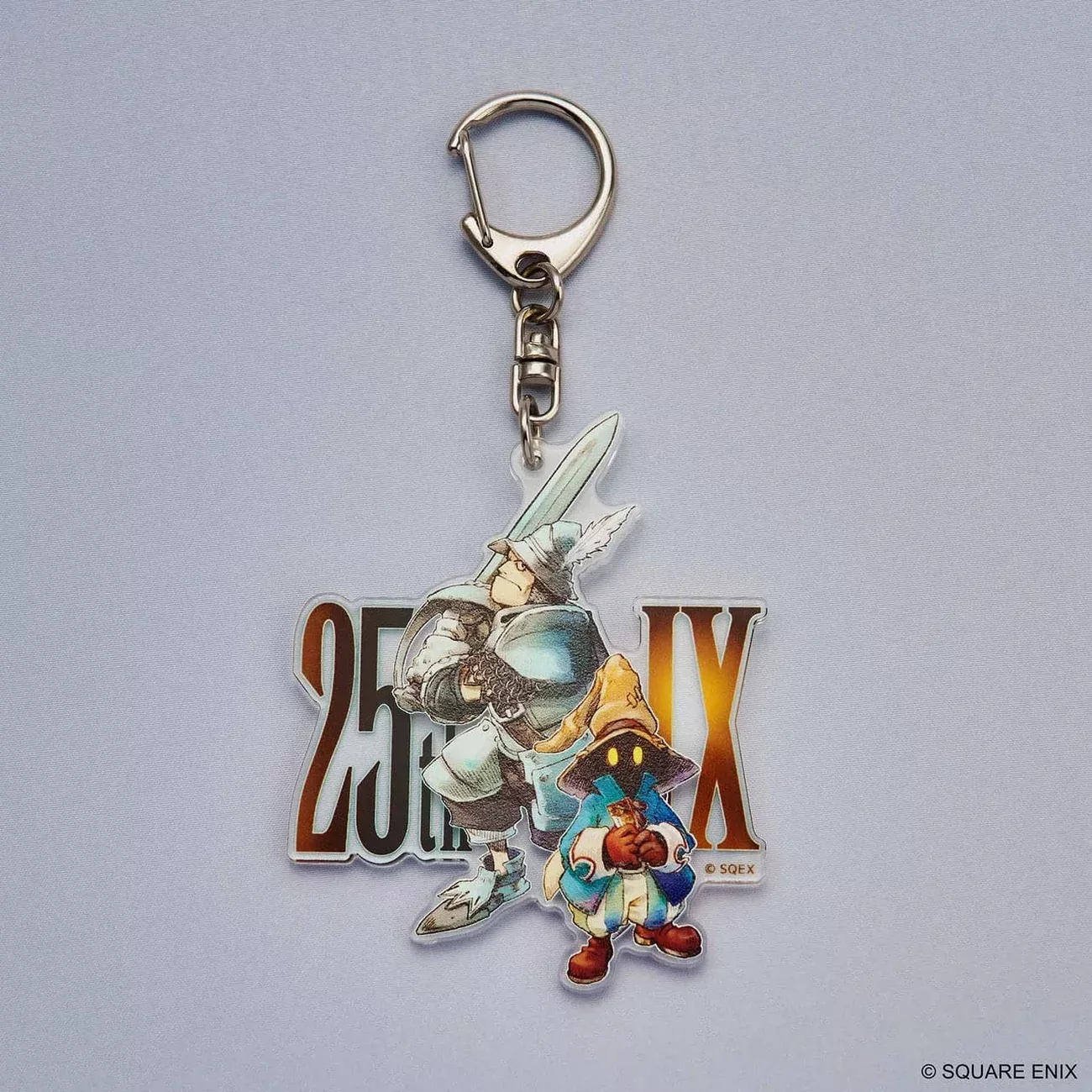Final Fantasy IX Acrylic Keychain 25th Anniversary Vivi & Steiner