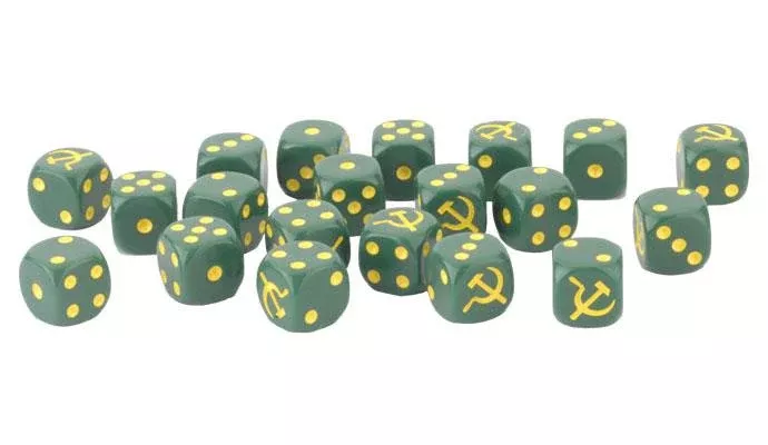 Flames of War: Soviet Dice Set