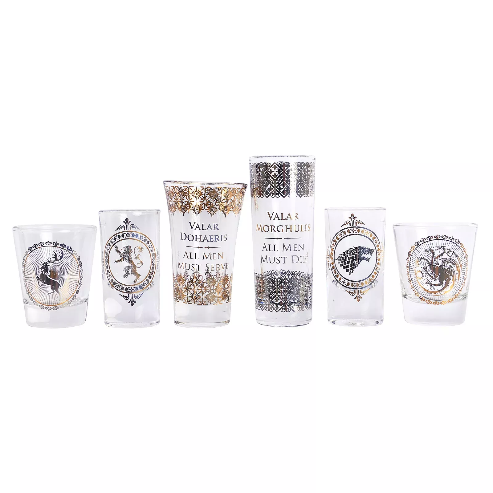 Game of Thrones - Crest Shots Glasses Set of 6