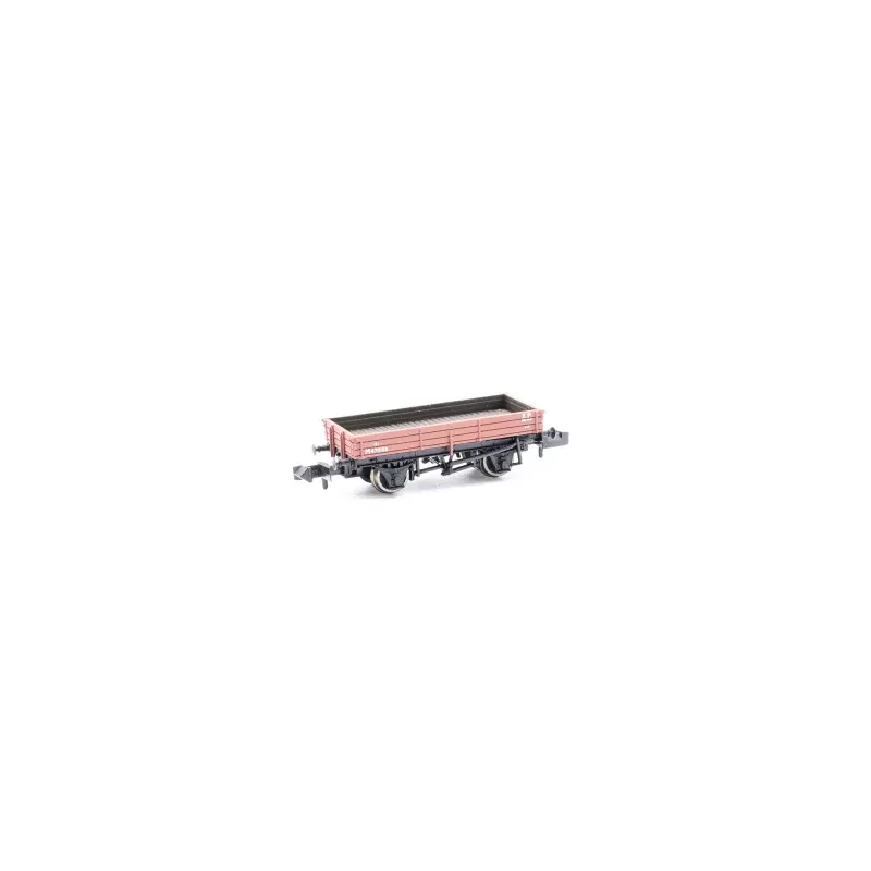Graham Farish N Gauge 377-501A BR Bauxite 3 Plank Open Wagon - Boxed