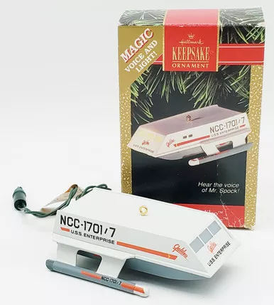 Hallmark Keepsake Ornament Shuttlecraft Galileo Starship Enterprise Star Trek