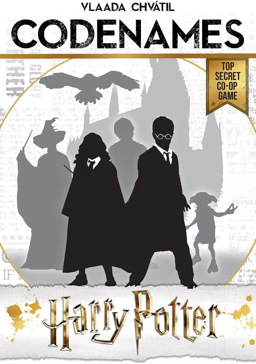 Harry Potter Codenames Top Secret Co-Op Game | For 2+ Players
