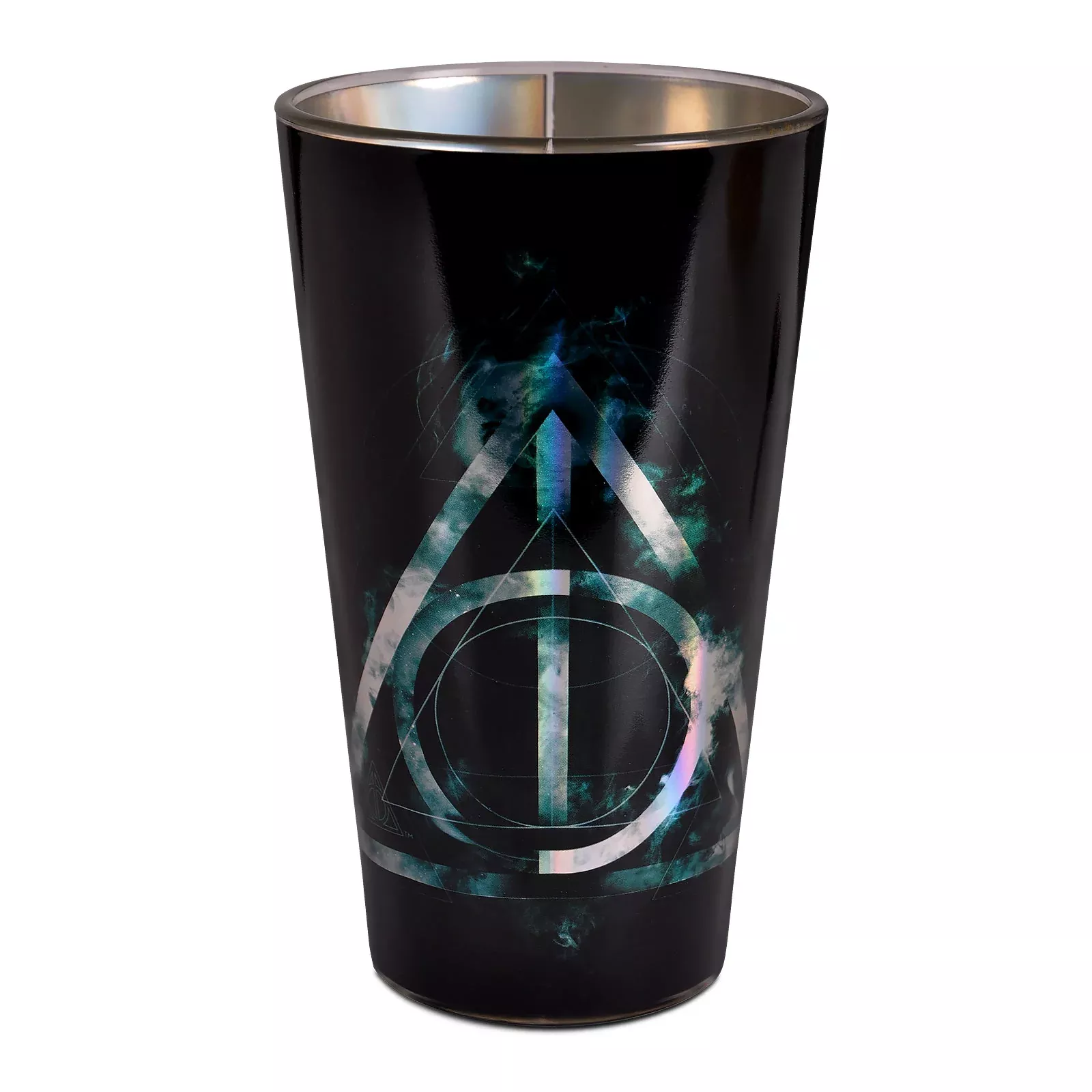Harry Potter - Deathly Hallows glass black