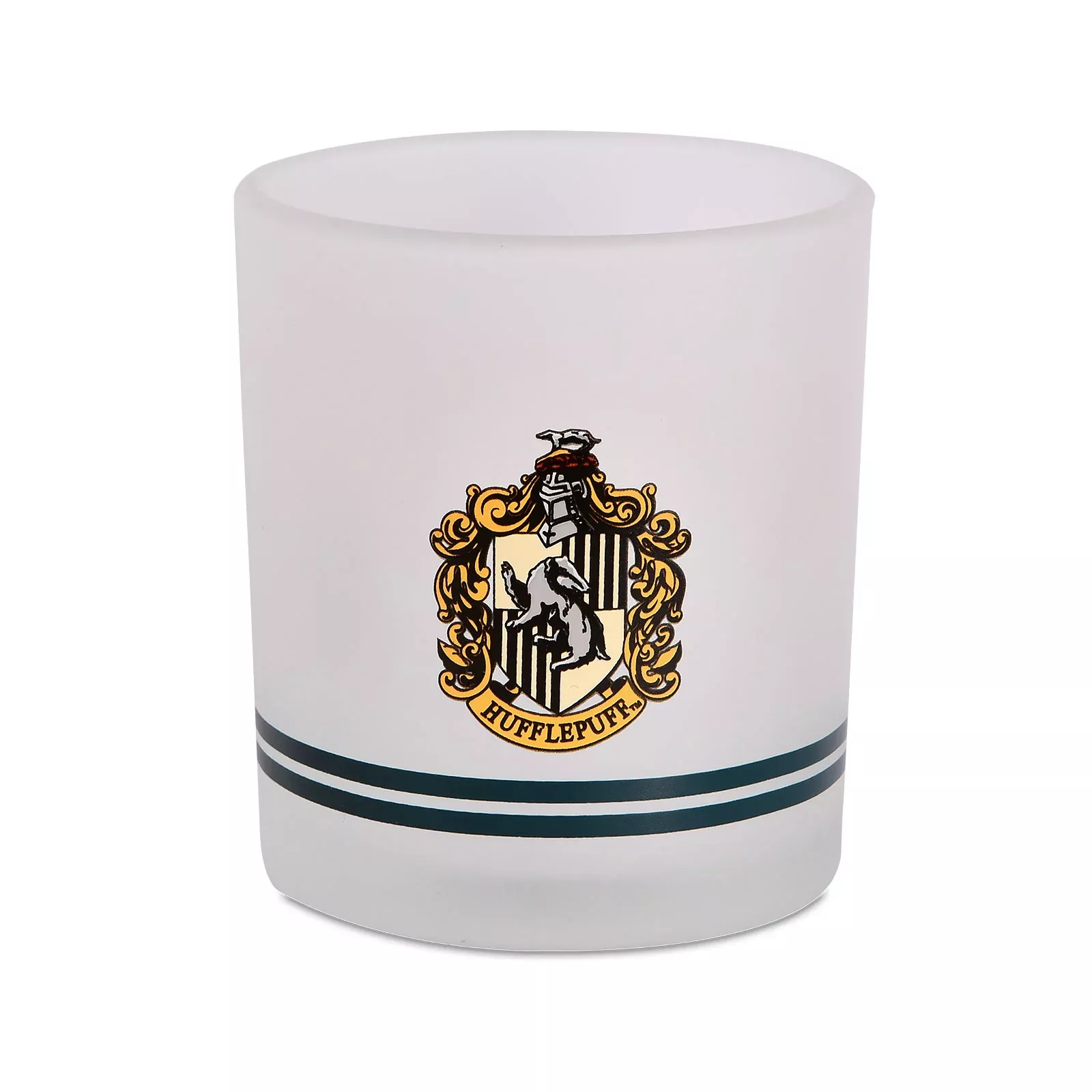 Harry Potter - Hufflepuff Crest Milk Glass Tumbler