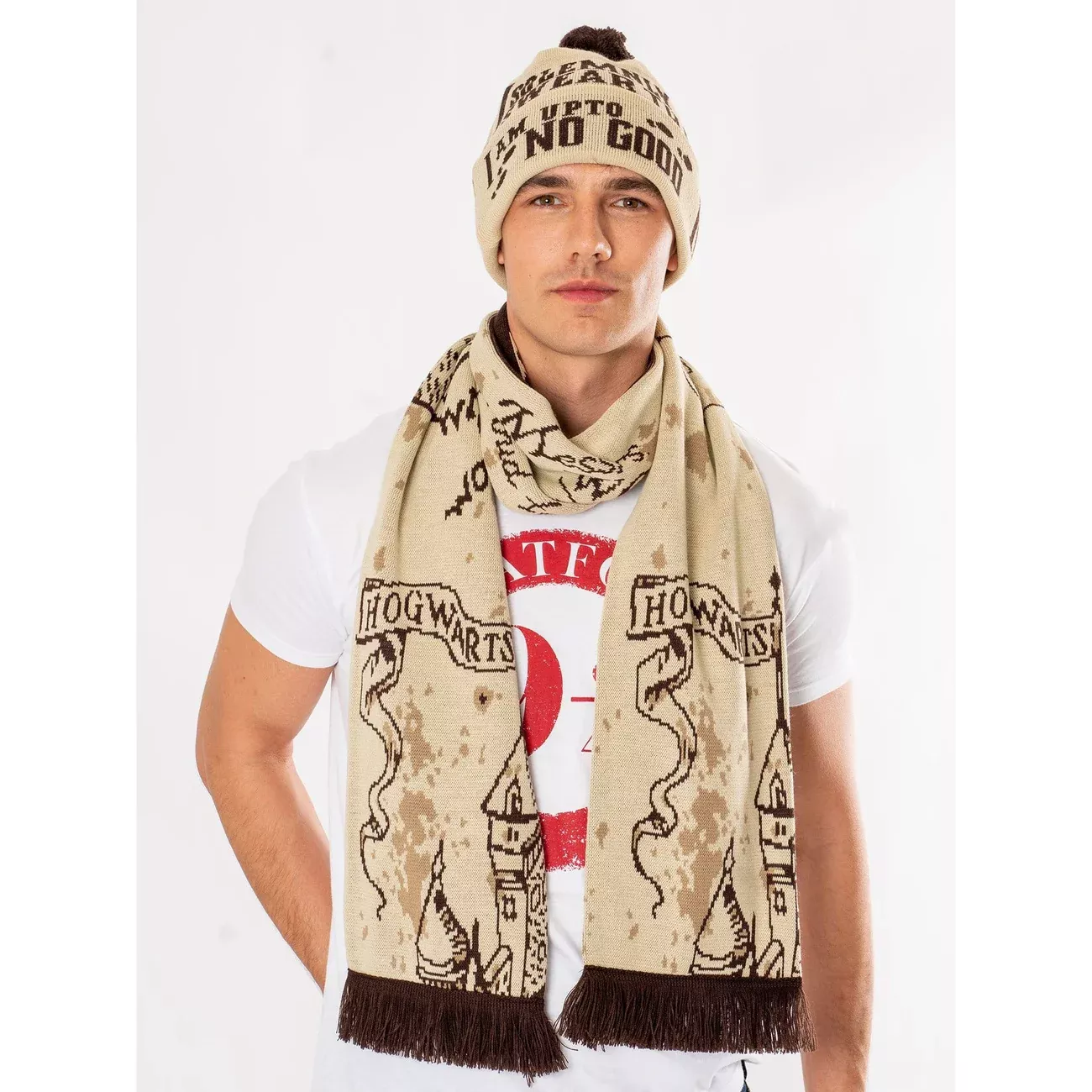 Harry Potter Scarf Marauder's Map Long Length