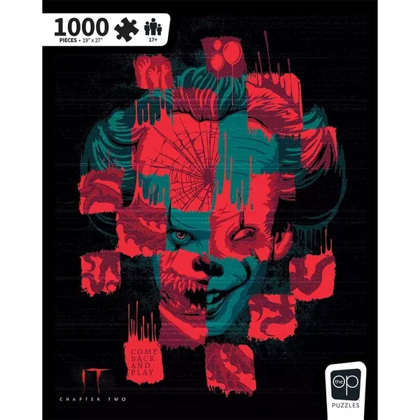 IT The Movie Faces Of Pennywise 1000 Piece Puzzle