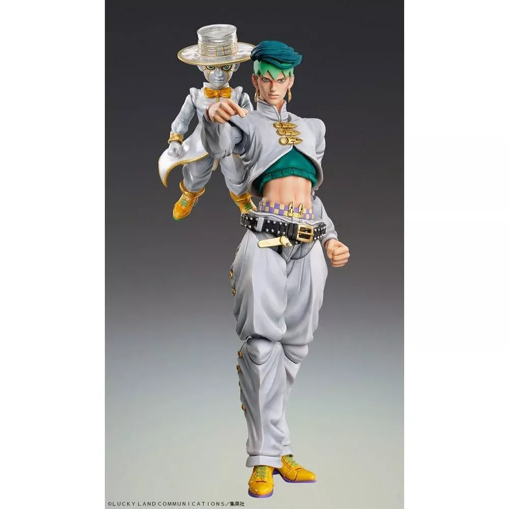 JoJo's Bizarre Adventure: Diamond Is Unbreakable Super Action Statue Chozokado Figure Rohan Kishibe & Heaven's Door (Rerelease) 15cm