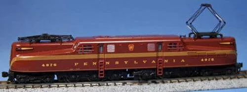 Kato 137-2004 N Scale GG1 Pennsylvania Tuscan 5 Stripe PRR 4876
