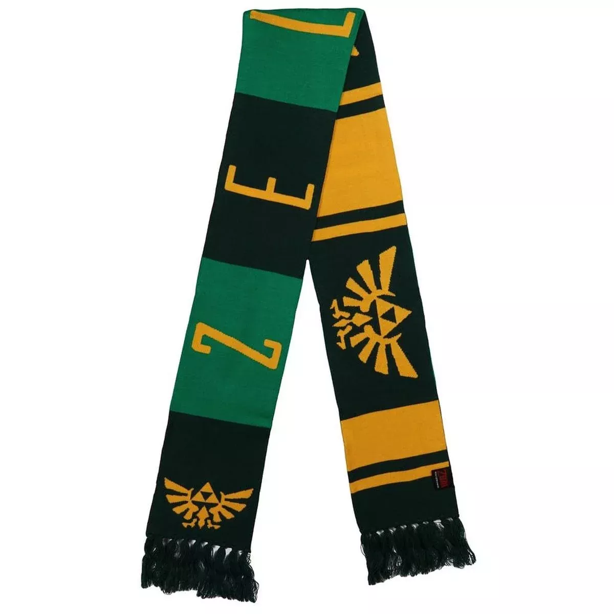 Legend of Zelda Triforce Logo Reversible Jacquard Scarf