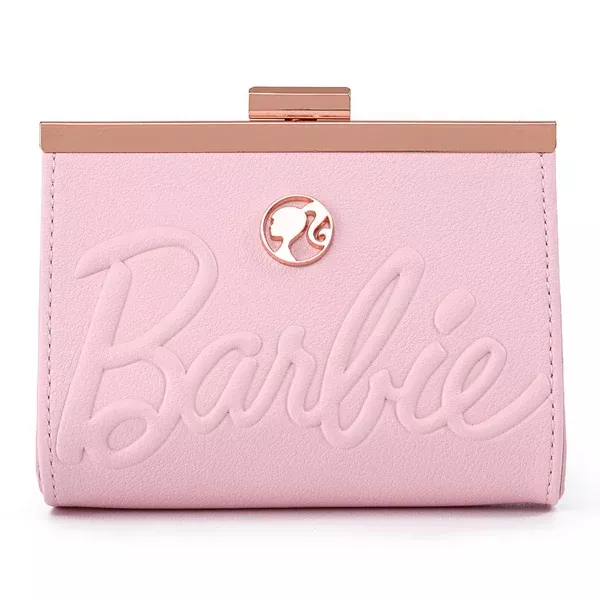 Loungefly Barbie Rose Gold Kisslock Wallet