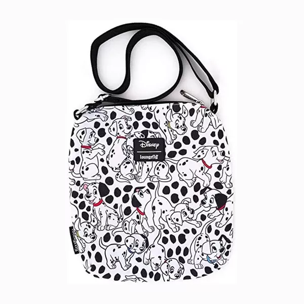 Loungefly Disney 101 Dalmatians All Over Print Passport Bag Purse